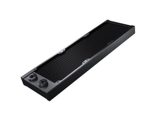 Phanteks Glacier Ez-Fit 360Rad-30, Radiator, Kobber, Rustfrit Stål, Sort, Universel, 807 G, 2 Stk