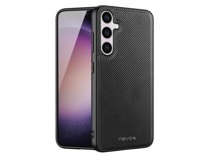 Nevox Styleshell Nylo Omslag Samsung Galaxy S25 Plus 17 3 Cm 6.8  " Svart