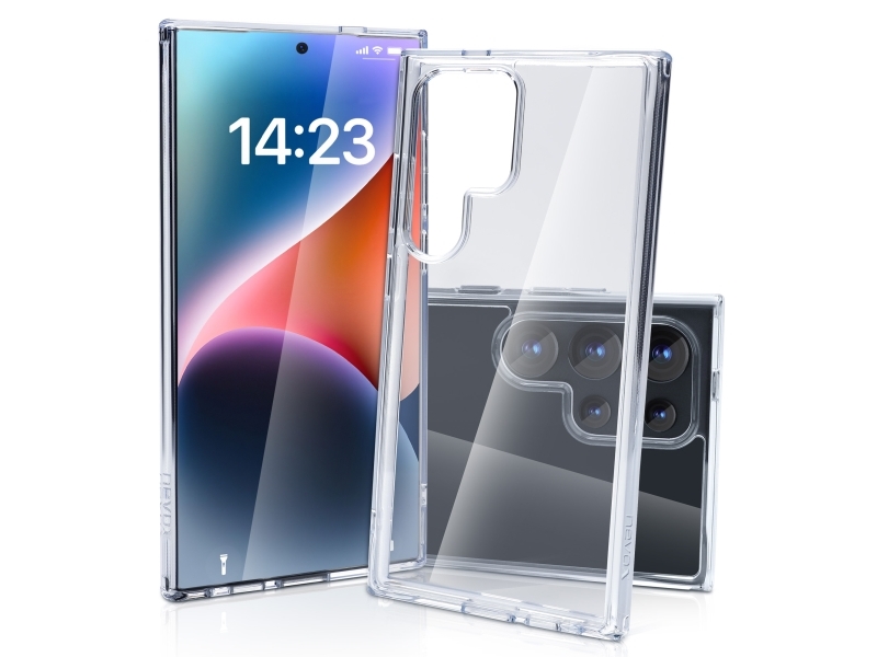 Nevox Styleshell Shockflex, Hülle, Samsung, Galaxy S25 Ultra, 17,3 Cm (6,8"), Transparent