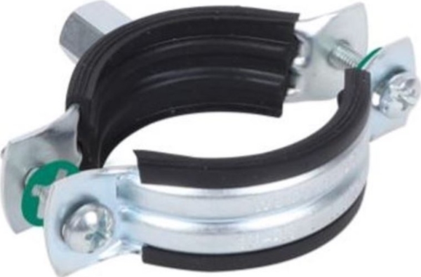 Walraven 2S Rørbøjle 138-144mm - Elforzinket 2-skrue rørbøjle med EPDM og M8/10 gevind | Verktyg & Verkstad - Skruvar & Muttrar - Maskinskruv | GameStuff