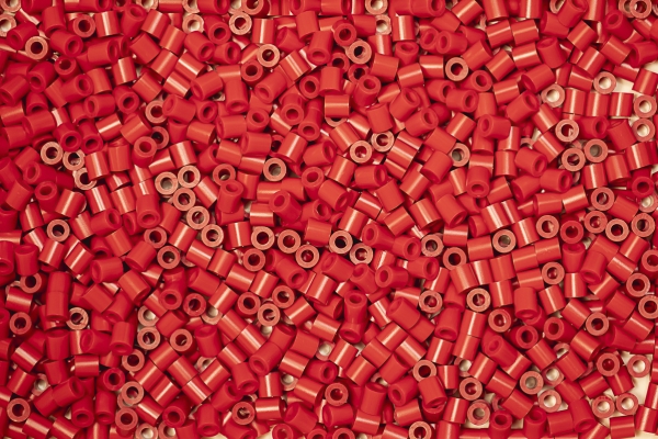 Hama midi perler 6000stk kirsebærrød | Leksaker - Kreativitet - Pärlor | GameStuff