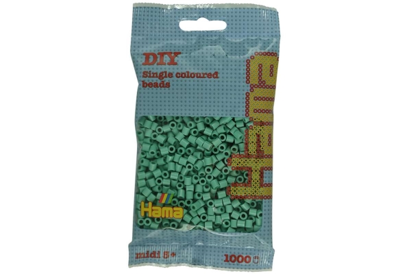 Hama midi pärlor 1000st aqua | Leksaker - Kreativitet - Pärlor | GameStuff