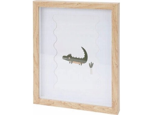 Bild i ram till barnrum, 28 x 22,5 cm | Baby & barn - Dekoration - Väggdekoration | GameStuff