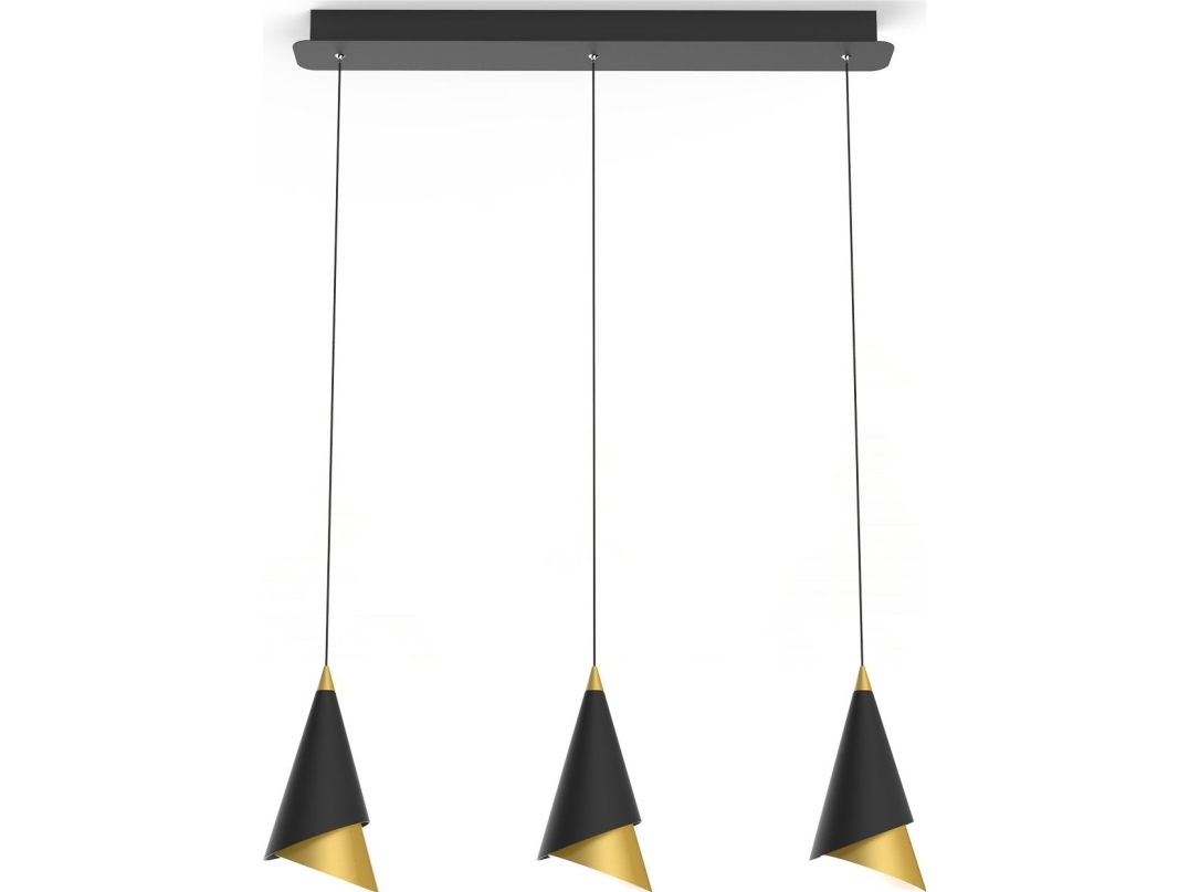Italux Taklampa Svart Italux Raalto Led Taklampa Pnd 433128 2