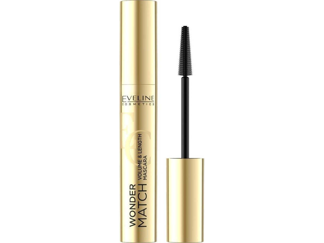 Xxxx__Eveline Cosmetics (Eveline) Eveline Wonder Match Verdickende Und Verlängernde Wimperntusche Schwarz 7Ml