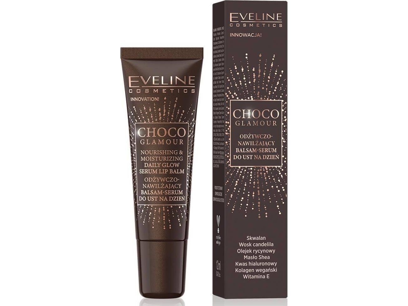 Eveline Kol Choco Glamour Balsam Balsam- Serum D/Mund