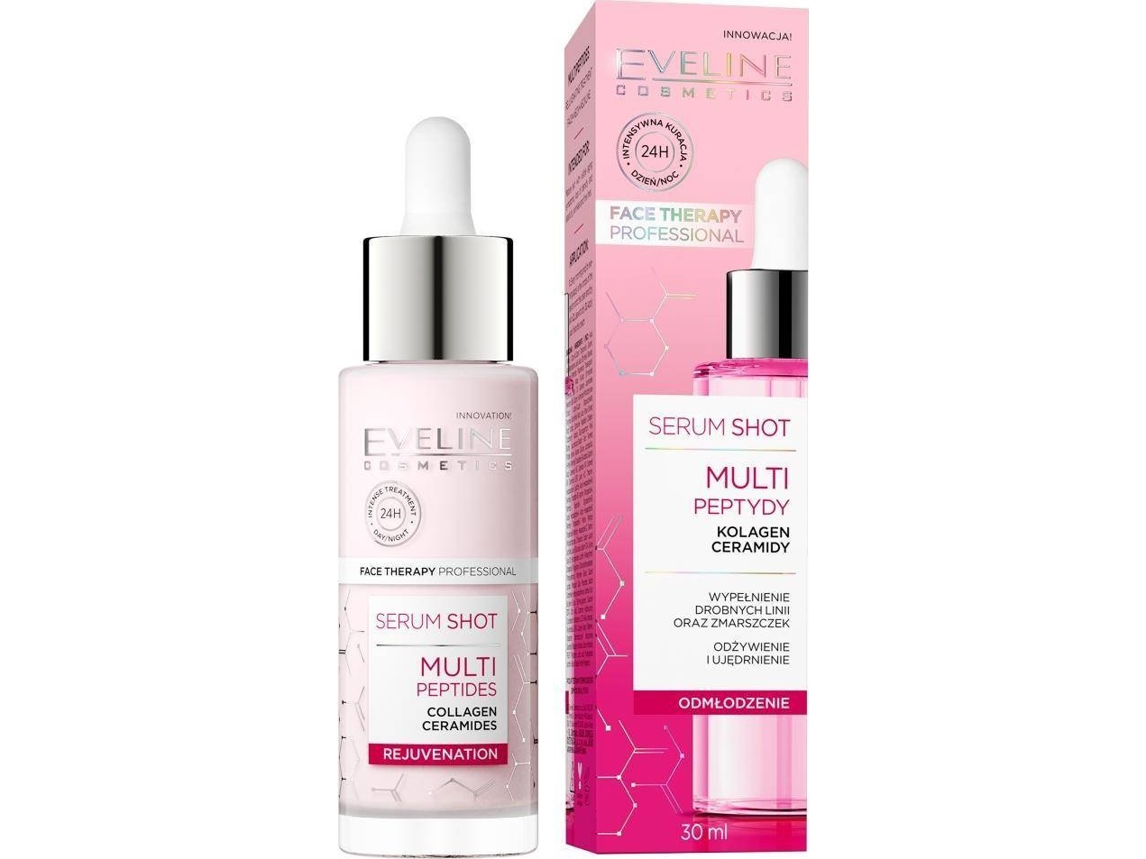 Serum Shot Rejuvenating Treatment With Multi-Peptides For Face, Neck, And D√ Collet√