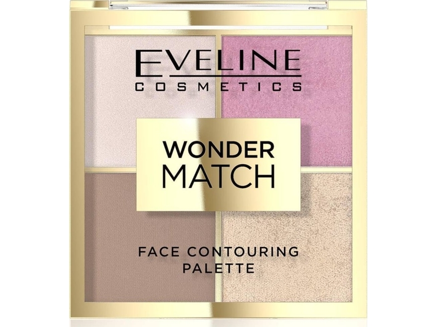 Eveline Cosmetics Wonder Match konturpalett 01 10 g | Smink - Ansikte | GameStuff