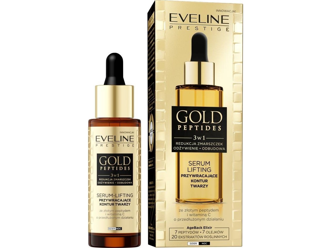 Xxxx__Eveline Cosmetics (Eveline) Gold Peptides Serum-Lifting Do Twarzy 30Ml