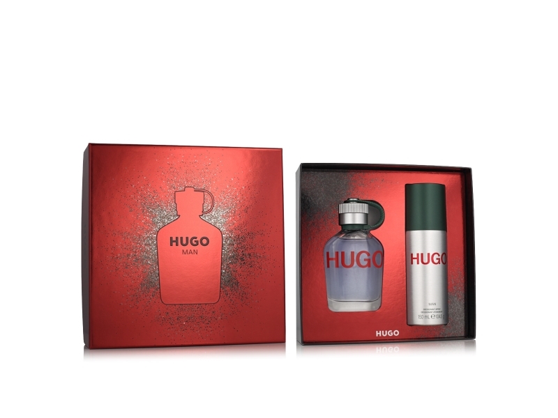 Hugo Boss HUGO Man rinkinys vyrams (EDT, 75 ml + Deodorantas, 150 ml)