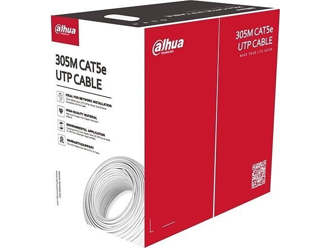 Kabel Cat5e Utp 305M Weiss/Pfm920i-5Eu-U Dahua