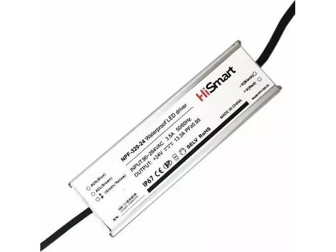 Hismart Netzteil 24V 13,3A 320W Pfc Ip67