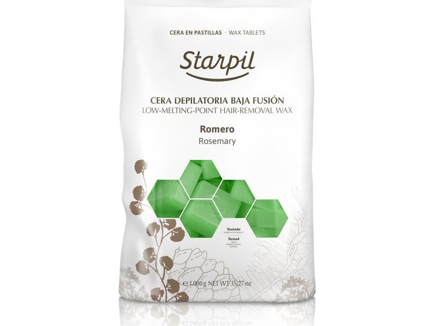 Starpil Žemoje temperatūroje besilydantis vaškas depiliacijai Starpil, su rozmarinais, 1kg