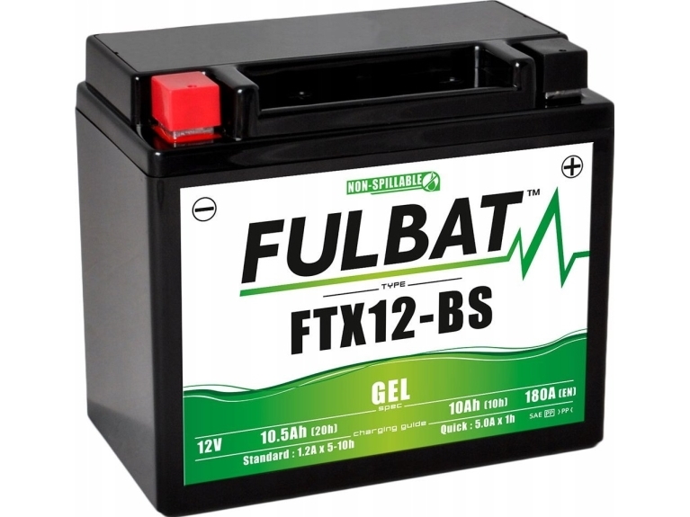 Fulbat-Batteri 10,5 Ah 180 A Da 12V