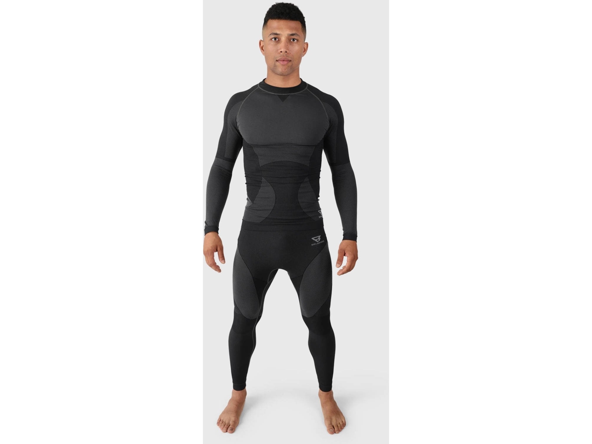 Brunotti Silvretta Vyriški Termo Marškinėliai, S, Juoda