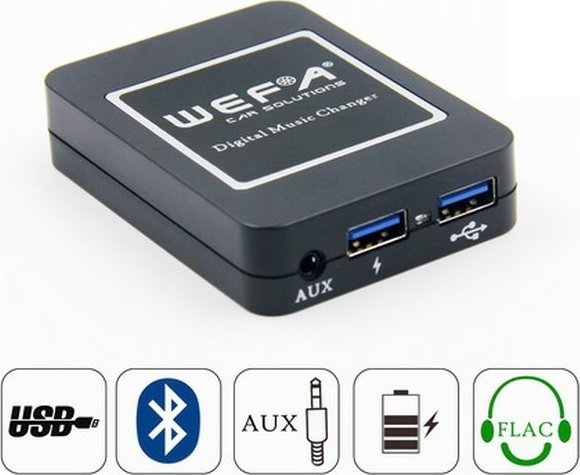Bilmradio Logilink Wefa 21Bt, Usb/Bt-Adapter Bmw 17P