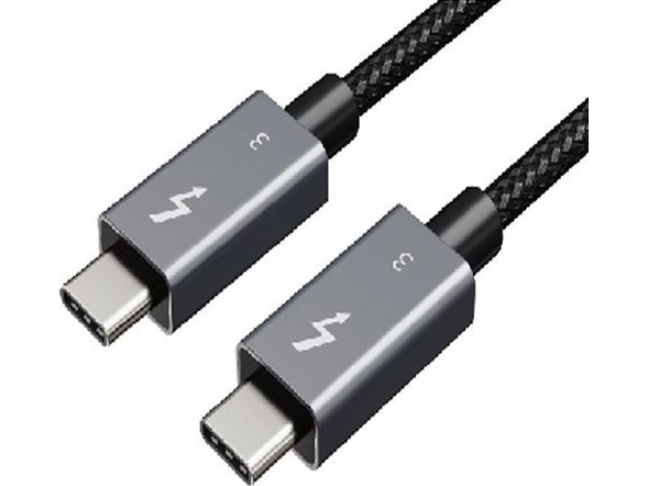 Extra Digital Kabelis Thunderbolt 3, Usb-C - Usb-C, 40Gbps, 100W, 20V/ 5A, 5K/ 60Hz, 2M