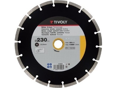 Deimantinis-Skiver Tivoly-Segment 230X22,2X2mm