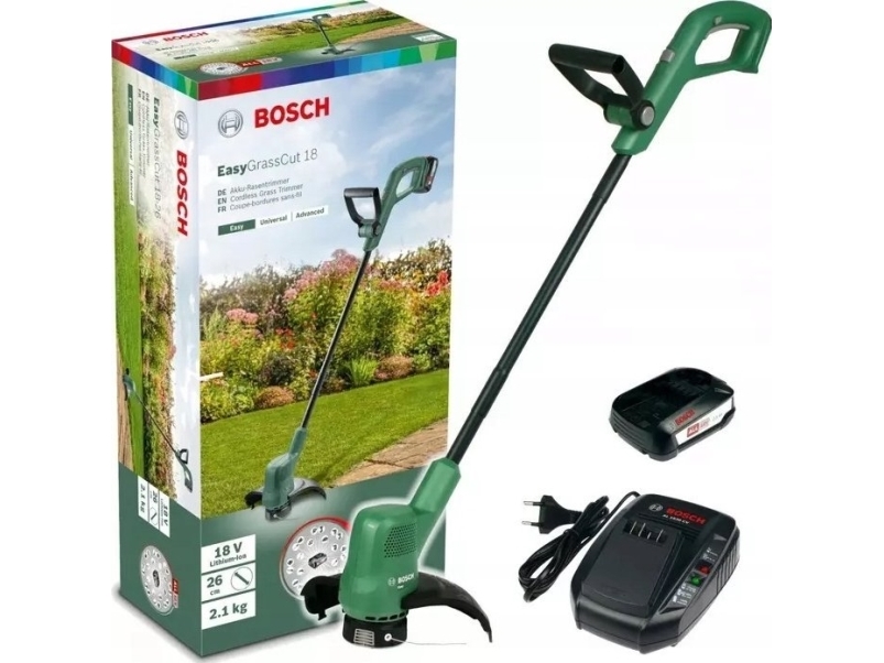 Bosch Akku Græstrimmer Easy 26Cm 18V 2,5Ah