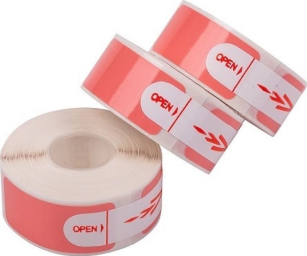 Hismart Etiketten Für Thermotransferdrucker 30 Mm X 12 Mm, 3 Rollen