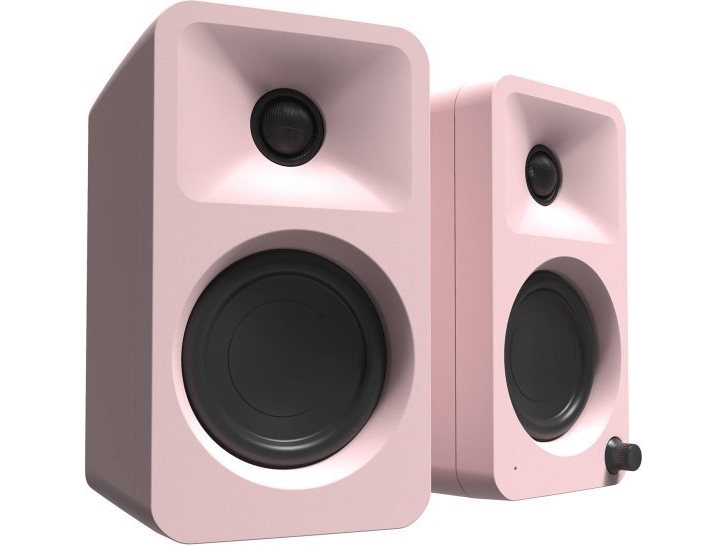Tietokonekaiuttimet KANTO AUDIO 100W POWERED REFERENCE DESKTOP SPEAKERS WITH BLUETOOTH - Pink, PARI (SISÄLTÄÄ TYYPPI C-VIRTAJOHTO)