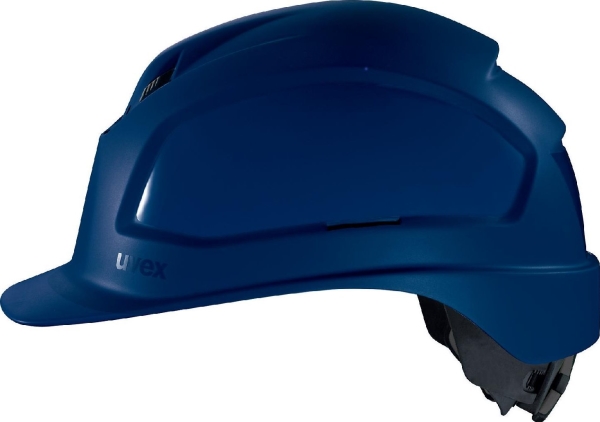 Uvex Pheos IES kypärä, sininen 55-61cm, suojalasien adapteri, pyöränsäätö. Maksimaalisen mukavuuden takaamiseksi.