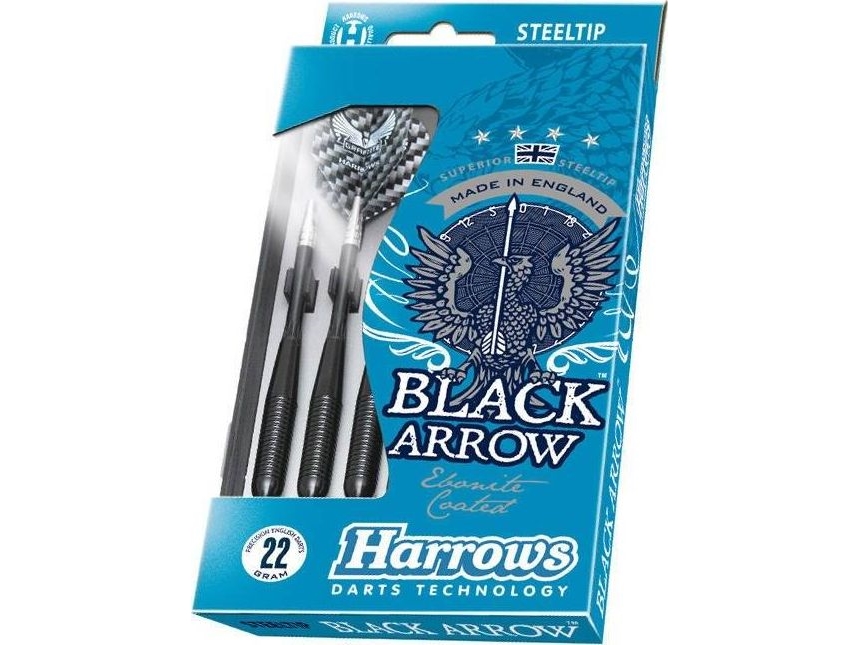 Harrows steeltip dart Harrows Black Arrow 26 gr