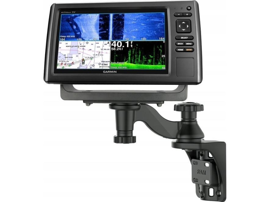 Ram Mounts Vertical 6&Quot Swing Arm Mount For Fishfinders &Amp Plotters
