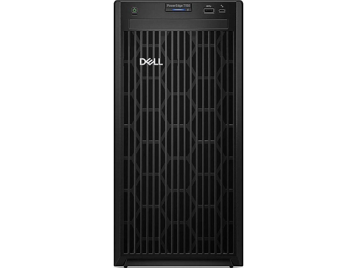 Serveris Dell | Poweredge | T150 | Tower | Intel Xeon | 1 | E 2314 | 4 | 4 | 2.8 Ghz | 1000 Gb | Up To 4 X 3.5 \" | No Perc | Idrac9 Basic | No Operati