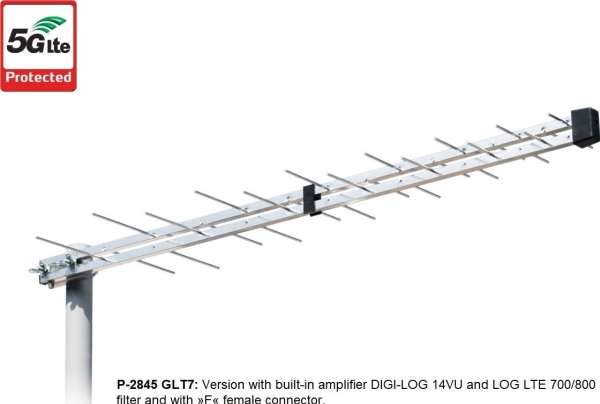 Tv Antena Iskra P-2845 Gtl7 Sidabrinis