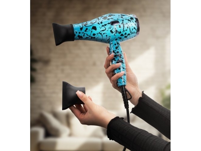 Haartrockner Osom Professional Hair Dryer Mosaic Osom9010blue, 2000 W, Blau