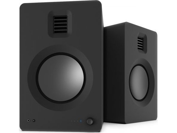 Kanto Audio Premium-Aktivlautsprecher Mit Kopfhörerausgang, Usb-Dac, Dedizierter Phono-Vorverstärker, Bluetooth (Inkl. Netzkabel Typ F & G) Matt Schw