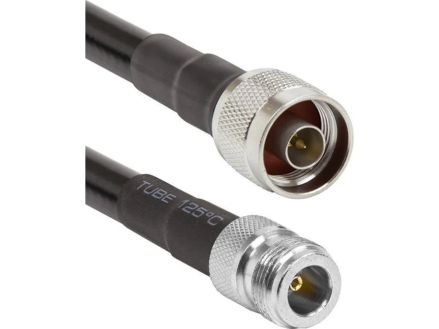 Hismart Kabel Lmr-400, 10 M N-Stecker Auf N-Buchse