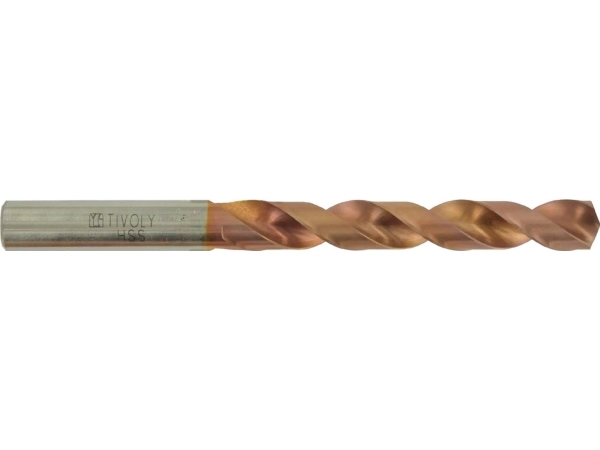 Tivoly Metalo Grąžtas Furius 12.5Mm, Ti2cn Fusio, Hss Kampas "Split Point" 135°
