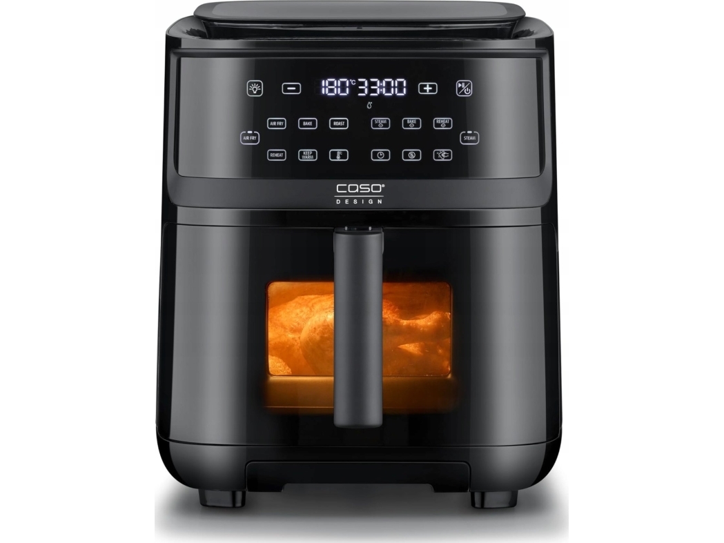 Karšto Oro Gruzdintuvė Caso Airfry & Steam 700, Juodos Spalvos