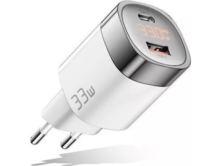 Extra Digital Kroviklis Gan Ladegerät Usb Type-C + Usb Type-A 33W Pps