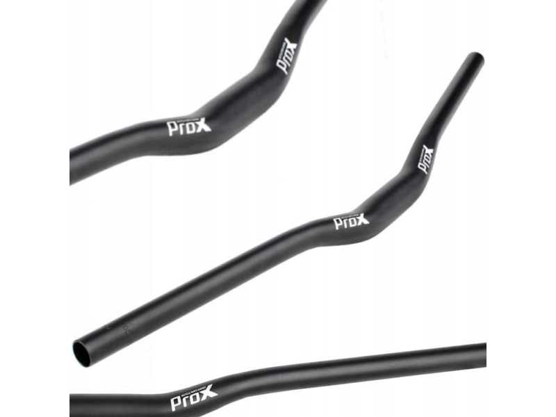 Vairas ProX Riser Alu 700x31.8mm išlenkimas 30mm mat juodas