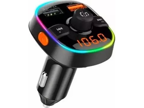 Extra Digital FM moduliatorius automobiliui BC52LQ (RGB LED, QC 3.0, micro SD, laisvų rankų įranga)