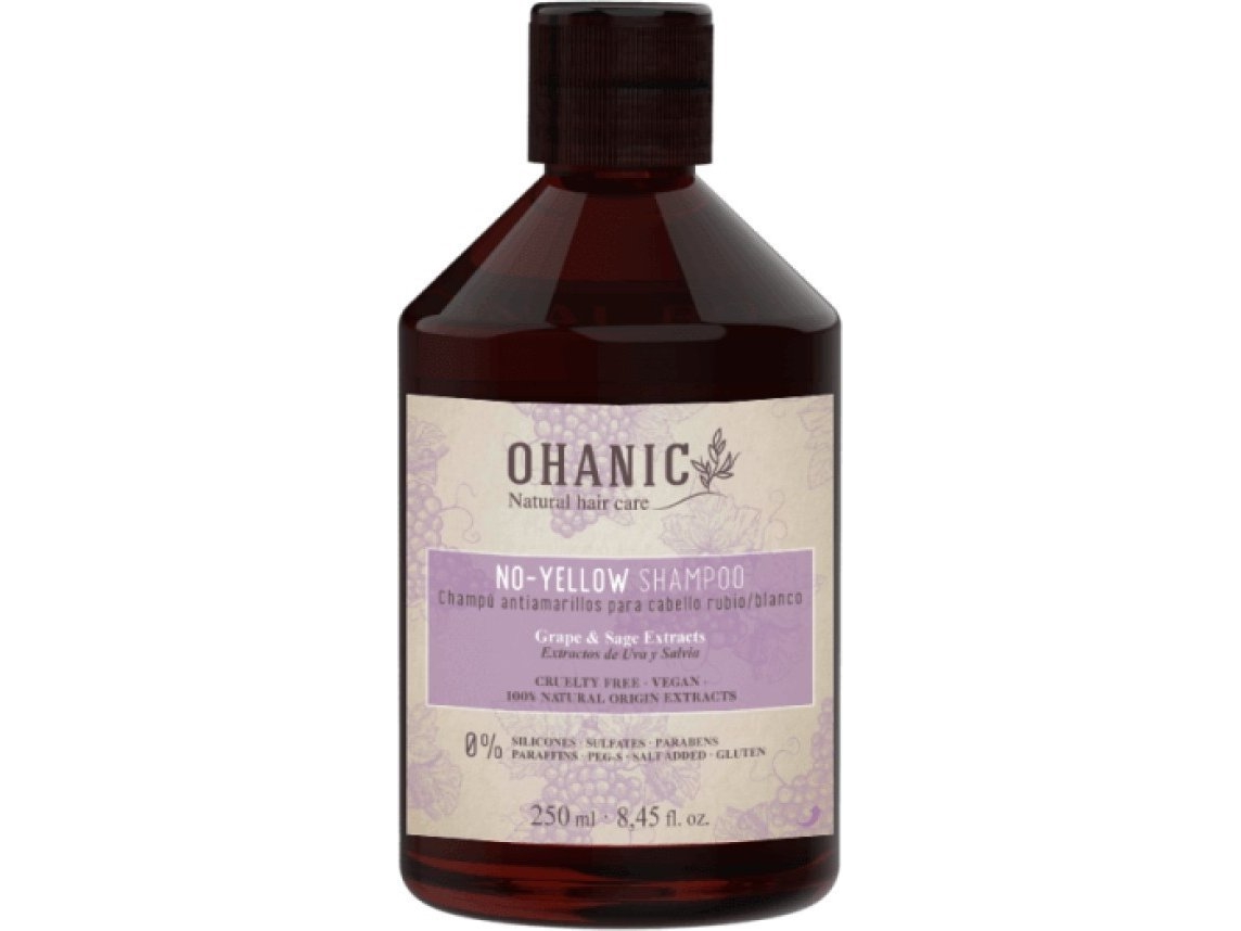 Natura House Schampo För Blont Hår Ohanic No-Yellow 250 Ml