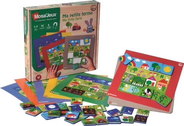 SEPP magnetiskt spel, min lilla bondgård, 3-5 m | Leksaker - Konstruktions leksaker - Magnet konstruktion | GameStuff