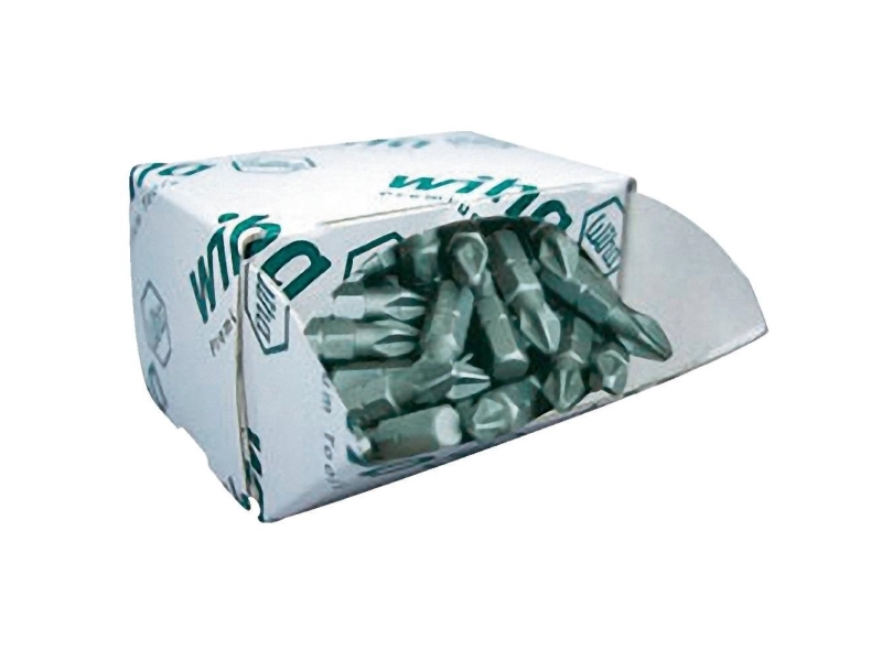 Wiha Torx-Bits T 30 Krom-Vanadiumstål Hærdet C 6.3 50 Stk 08069, 50 Stk, Torx, T30, 2,5 Cm