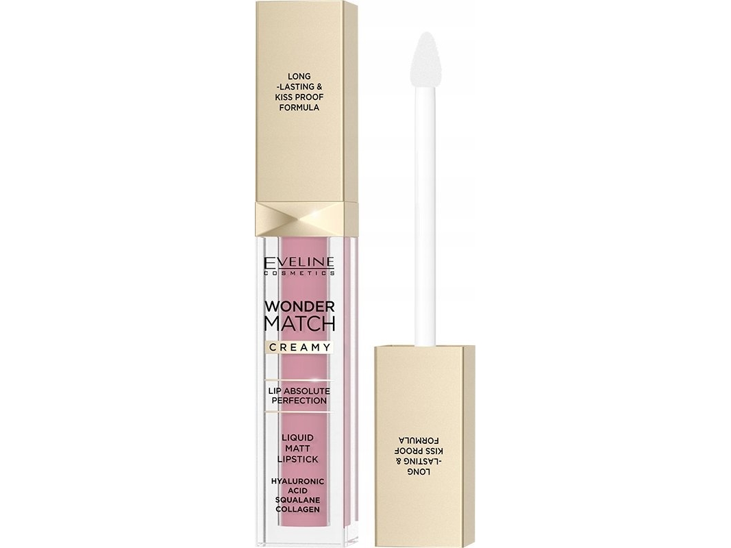 Xxxx__Eveline Cosmetics (Eveline) Eveline_Wonder Match Mat Flydende Læbestift 01 6,8 Ml