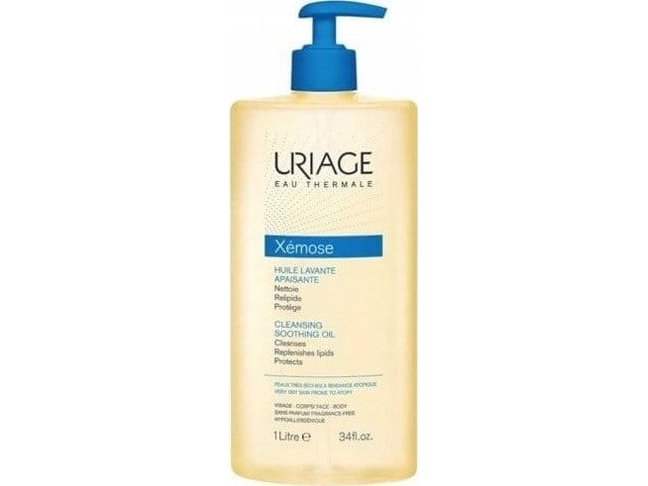 Uriage Xémose puhdistava rauhoittava öljy, 1000 ml