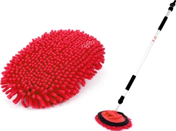 Amio Teleskop-Mikrofasereinigungspinsel Für Auto 67–100 Cm