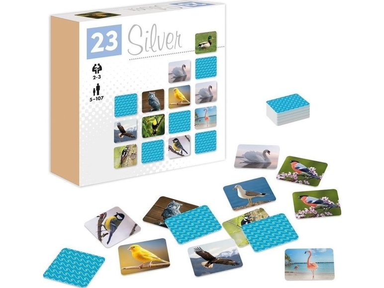 Memos Vögel Silber 28935
