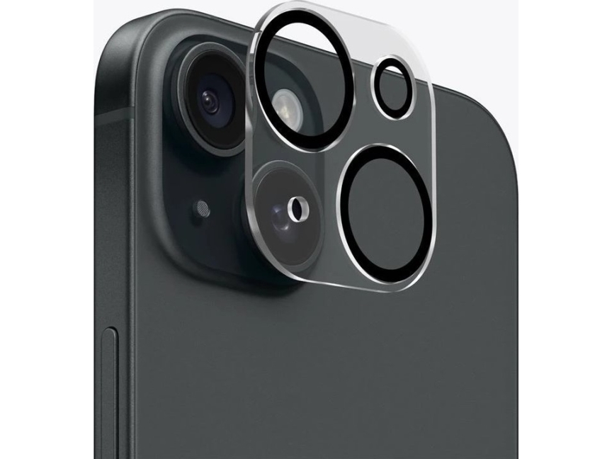 Mobile Origin Hærdet Glas Til Kamera På Apple Easy Lens Full Cover - Iphone 15 / 15 Plus