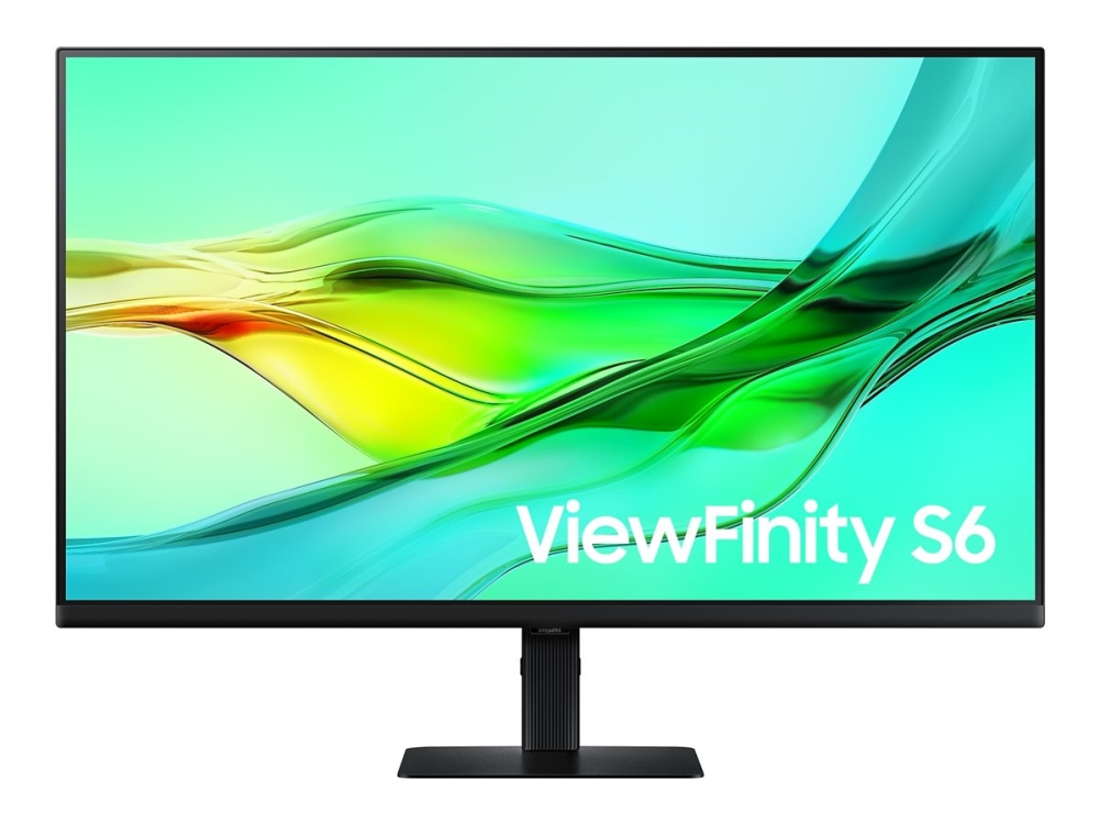 Samsung ViewFinity S6 S32D604UAU - S60UD Series - LED-skärm - USB - 32 (31.5 visbar) - 2560 x 1440 QHD @ 100 Hz - IPS - 350 cd/m² - 1000:1 - HDR10 - 5 ms - HDMI, 2xDisplayPort, USB-C - svart | Datortillbehör - Bildskärmar & Tillbehör - Bildskärmar | GameStuff
