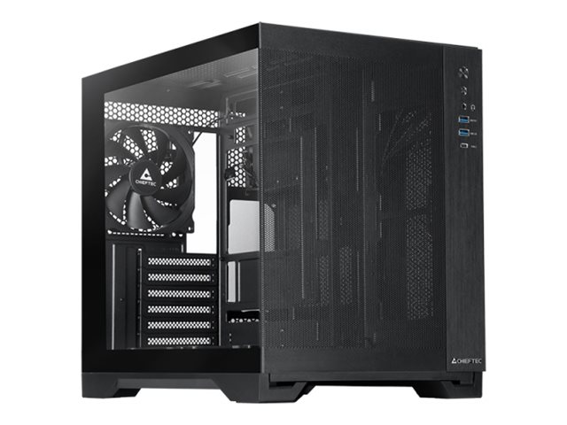 Chieftec – Ohne Netzteil – Schwarz – Usb/Audio