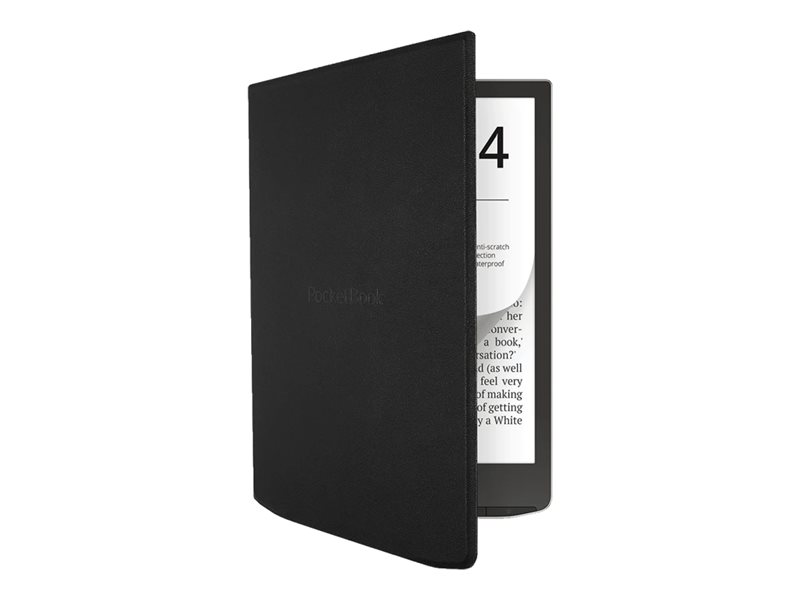 PocketBook - Vikbart fodral för eBook-läsare - PU imitationsläder - svart - för PocketBook InkPad 4, InkPad Color 2, InkPad Color 3 | TV, Ljud & Bild - Bärbart ljud & Bild - Tillbehör | GameStuff