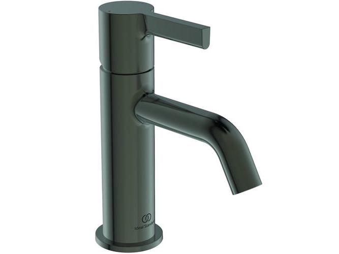 IDEAL STANDARD Joy - håndvaskarmatur 48x110x168 mm i magnetic grey, uden bundventil - EasyFix, Skjult luftblander, EPD, FirmaFlow, PVD Teknololgi | VVS Artiklar - Badrum - Tvättställsblandare | GameStuff